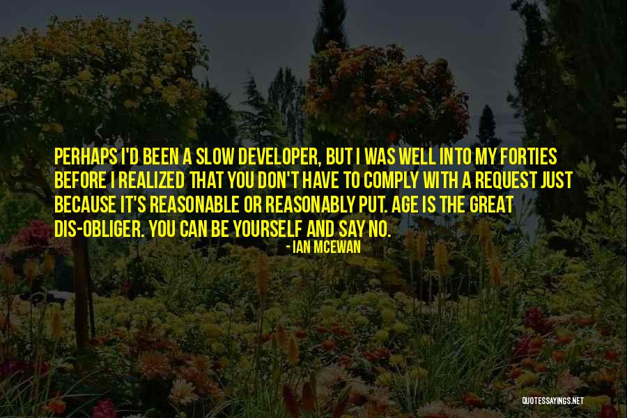 Developer Quotes By Ian McEwan Developer Quotes By Ian McEwan