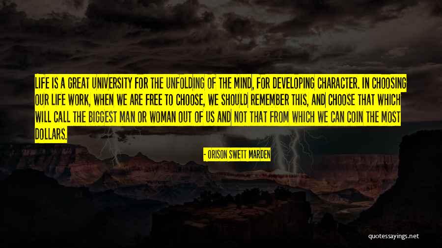 Developing Character Quotes By Orison Swett Marden Developing Character Quotes By Orison Swett Marden