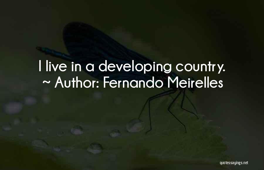 Developing Countries Quotes By Fernando Meirelles