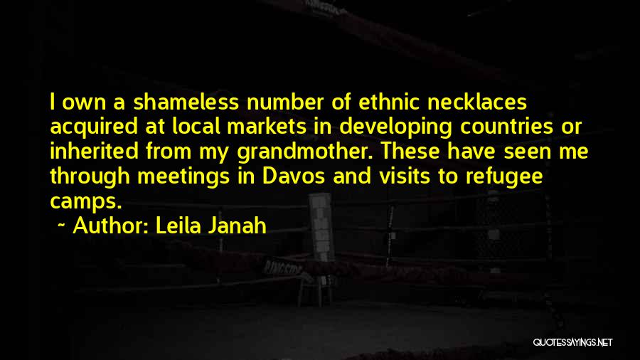 Developing Countries Quotes By Leila Janah