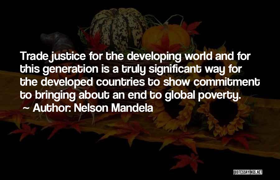 Developing Countries Quotes By Nelson Mandela