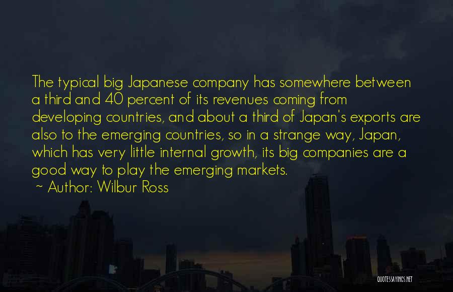 Developing Countries Quotes By Wilbur Ross