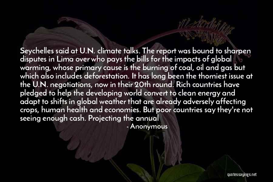 Developing Nations Quotes By Anonymous