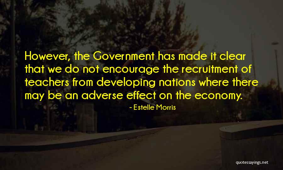 Developing Nations Quotes By Estelle Morris