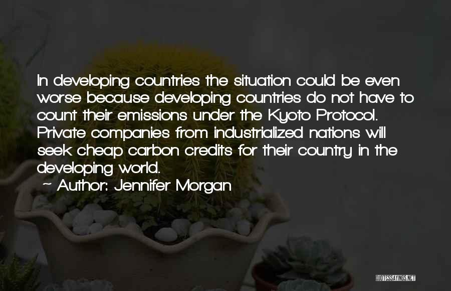 Developing Nations Quotes By Jennifer Morgan