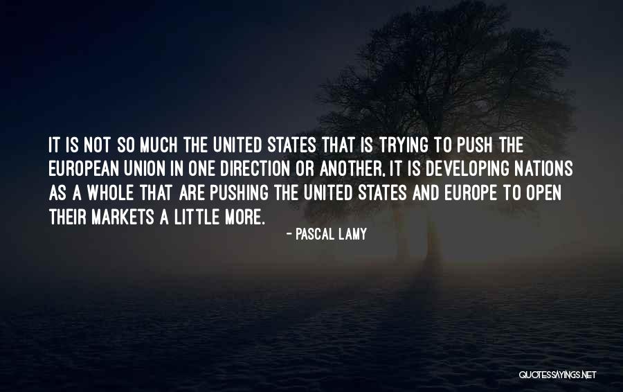 Developing Nations Quotes By Pascal Lamy