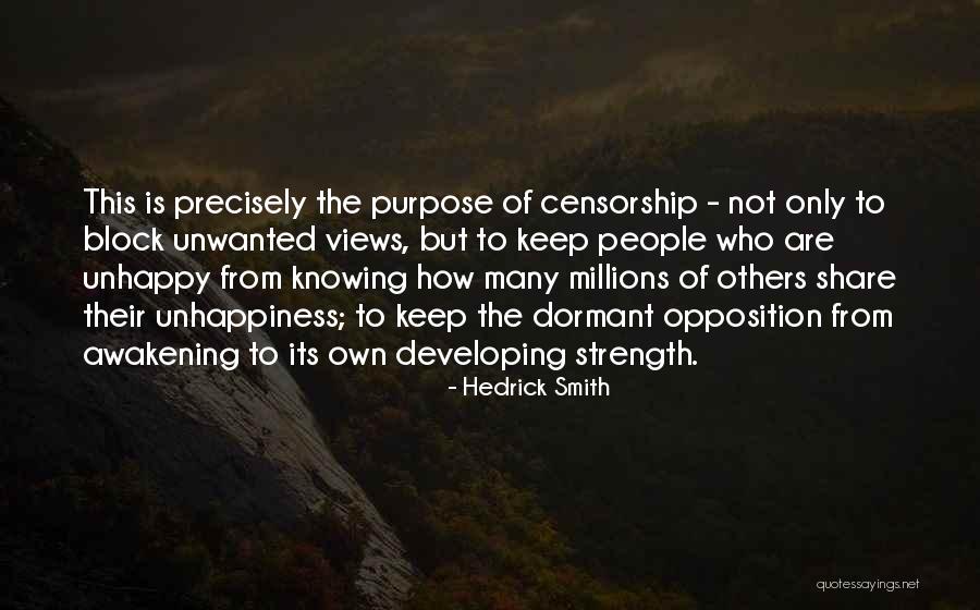 Developing Strength Quotes By Hedrick Smith Developing Strength Quotes By Hedrick Smith