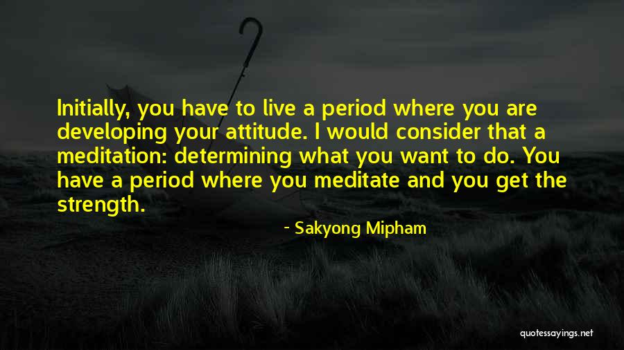 Developing Strength Quotes By Sakyong Mipham Developing Strength Quotes By Sakyong Mipham