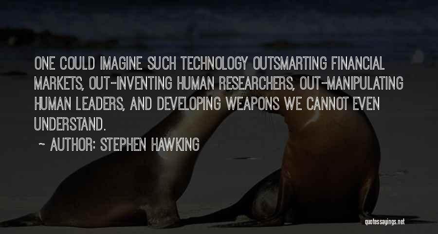 Developing The Leader Within You Quotes By Stephen Hawking