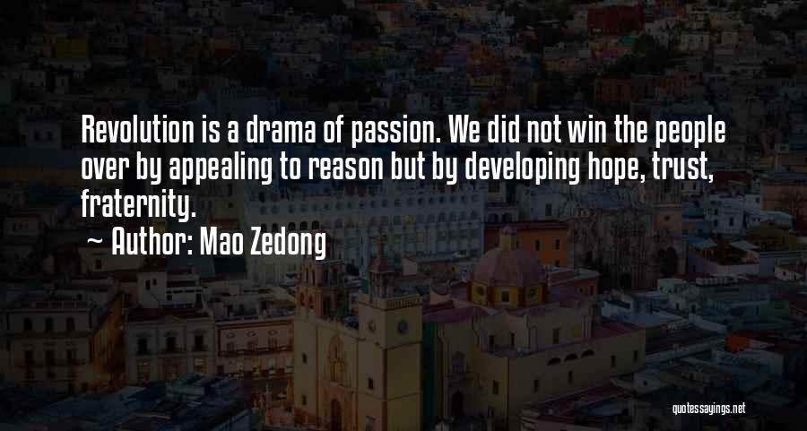 Developing Trust Quotes By Mao Zedong