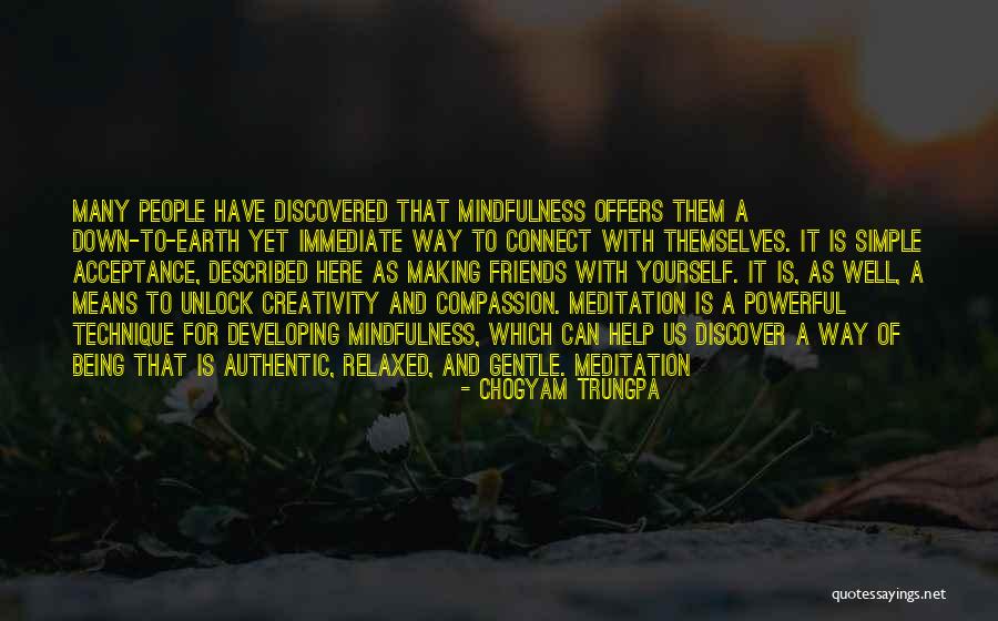 Developing Yourself Quotes By Chogyam Trungpa Developing Yourself Quotes By Chogyam Trungpa
