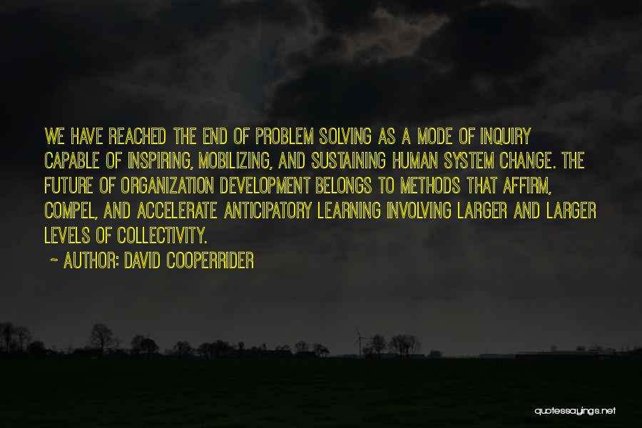 Development And Learning Quotes By David Cooperrider