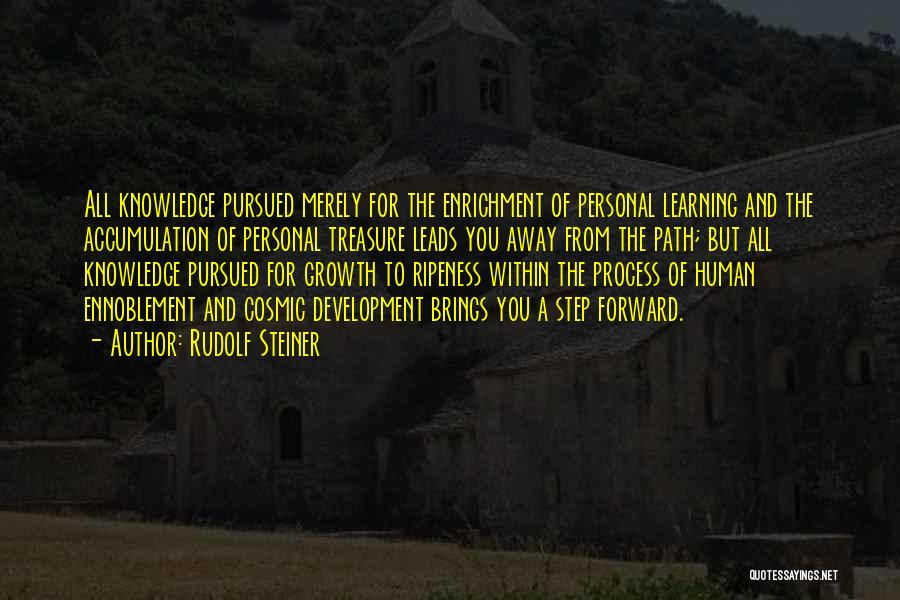Development And Learning Quotes By Rudolf Steiner