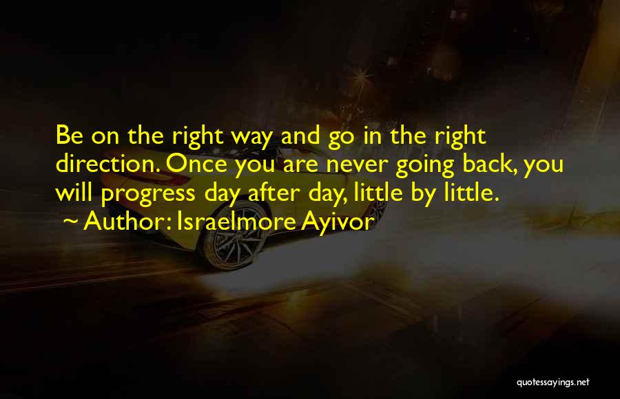 Development And Progress Quotes By Israelmore Ayivor