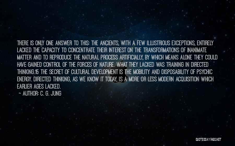 Development And Training Quotes By C. G. Jung