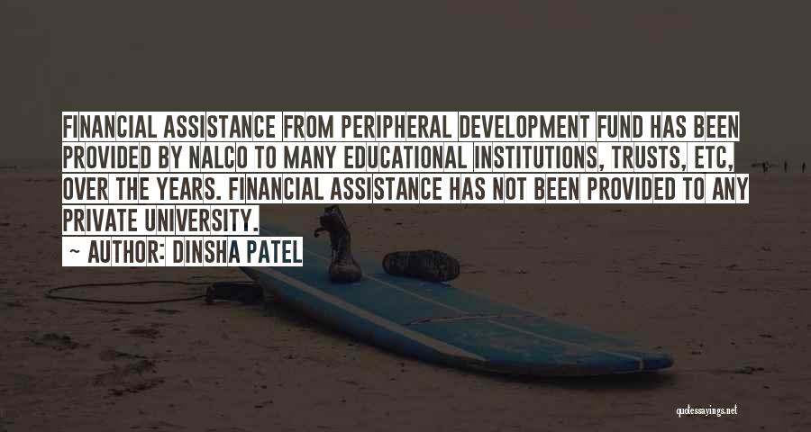 Development Assistance Quotes By Dinsha Patel