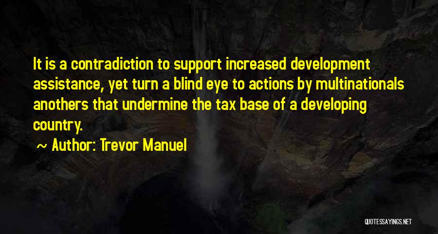 Development Assistance Quotes By Trevor Manuel