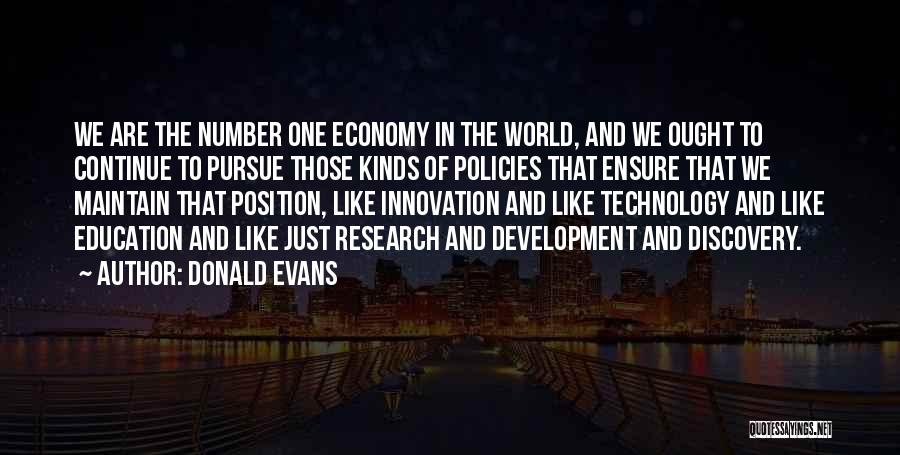 Development Education Quotes By Donald Evans