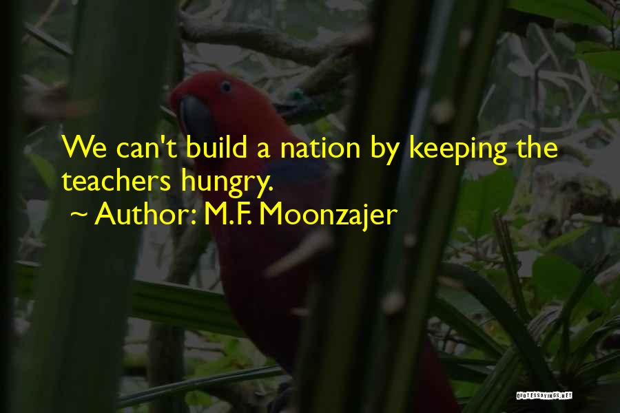 Development Education Quotes By M.F. Moonzajer