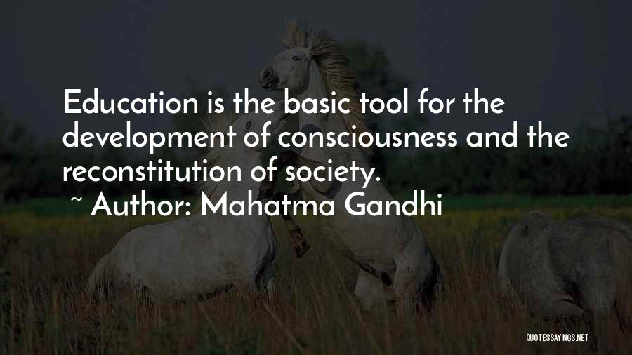 Development Education Quotes By Mahatma Gandhi