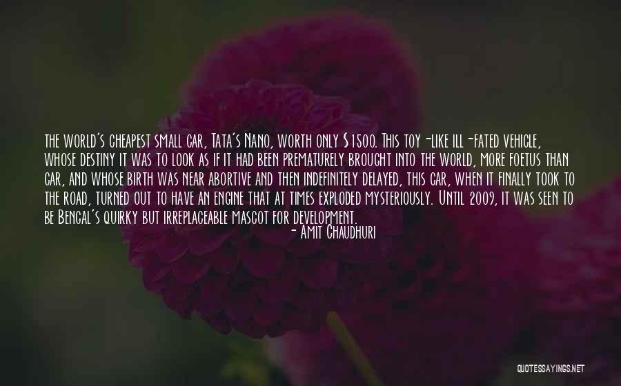 Development From Birth Quotes By Amit Chaudhuri Development From Birth Quotes By Amit Chaudhuri
