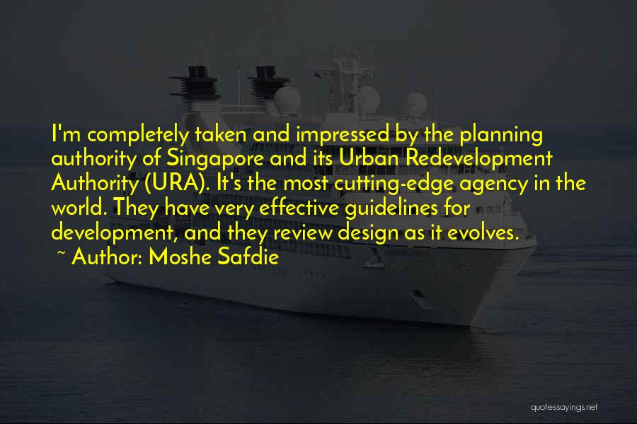 Development Planning Quotes By Moshe Safdie