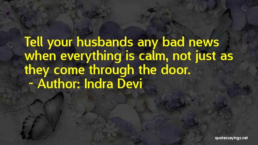 Devi Quotes By Indra Devi