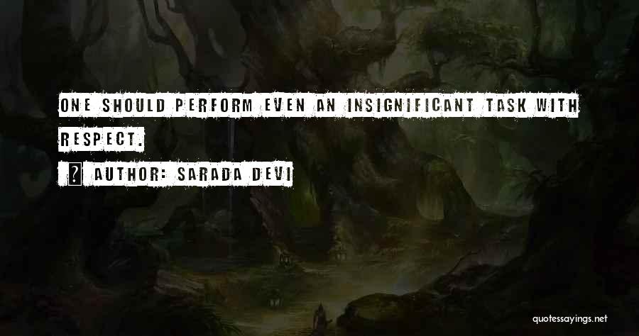 Devi Quotes By Sarada Devi