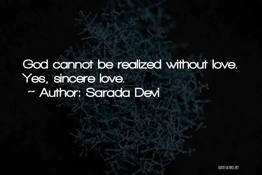 Devi Quotes By Sarada Devi