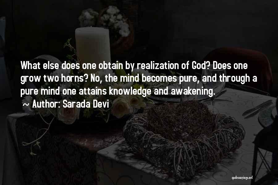 Devi Quotes By Sarada Devi