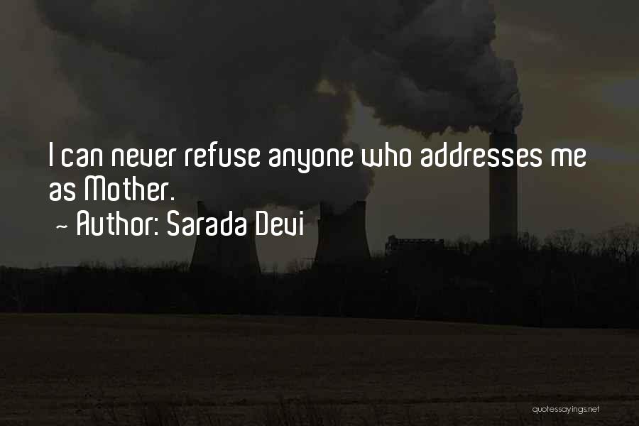 Devi Quotes By Sarada Devi