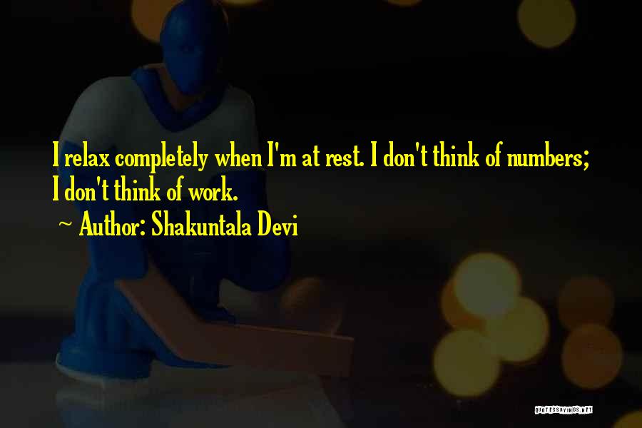 Devi Quotes By Shakuntala Devi