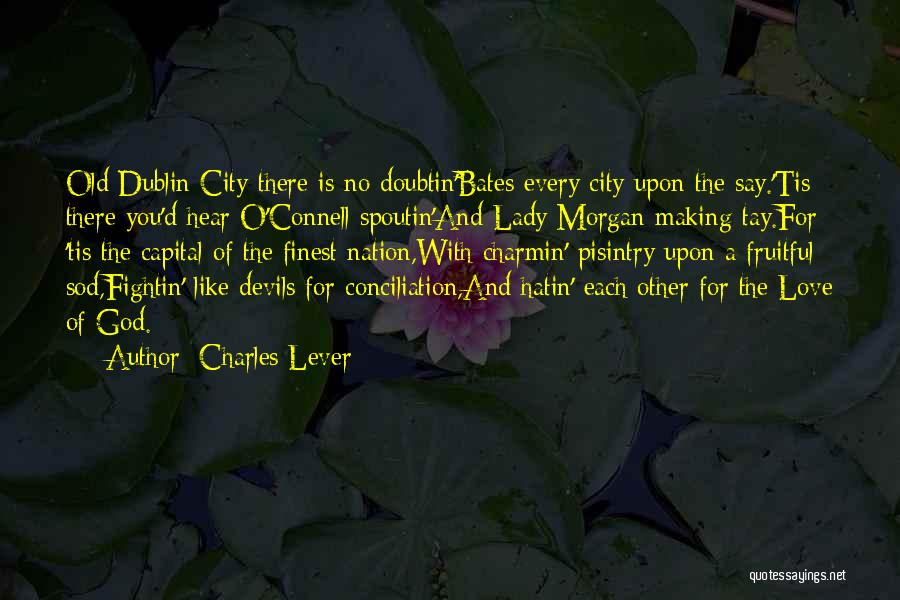 Devil And Love Quotes By Charles Lever