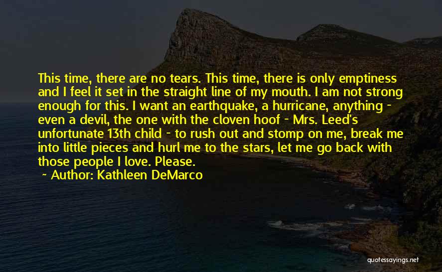 Devil And Love Quotes By Kathleen DeMarco