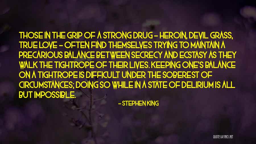 Devil And Love Quotes By Stephen King