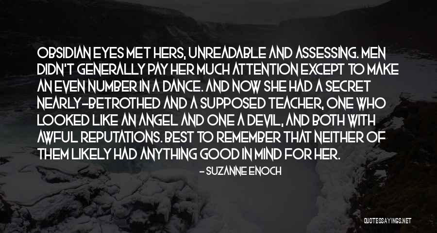 Devil And Love Quotes By Suzanne Enoch