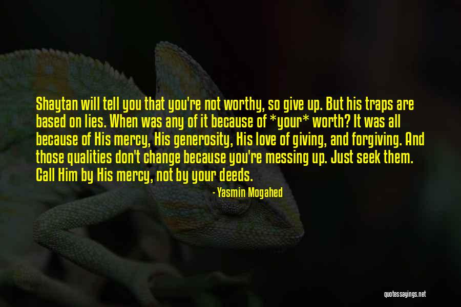 Devil And Love Quotes By Yasmin Mogahed