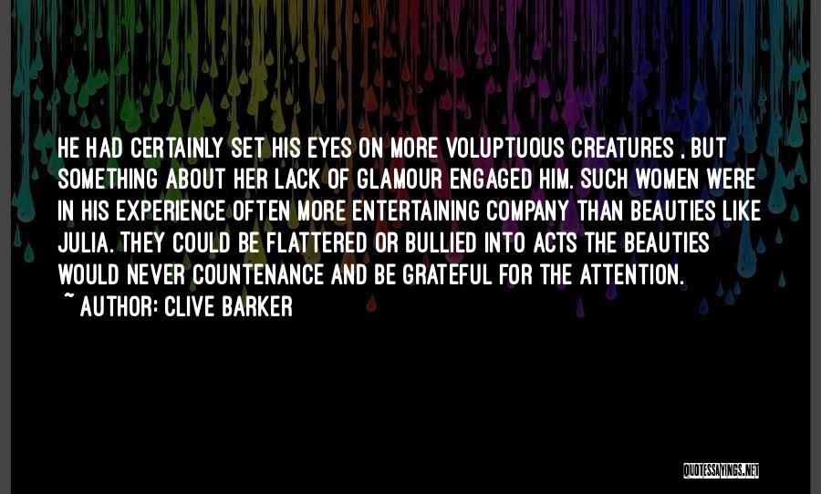 Devil In The Crucible Quotes By Clive Barker