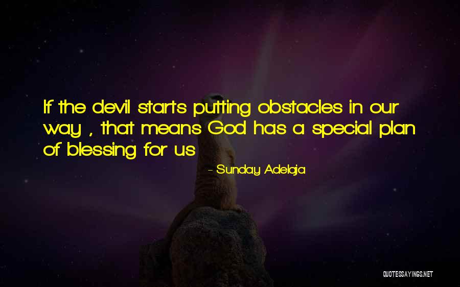 Devil In Us Quotes By Sunday Adelaja