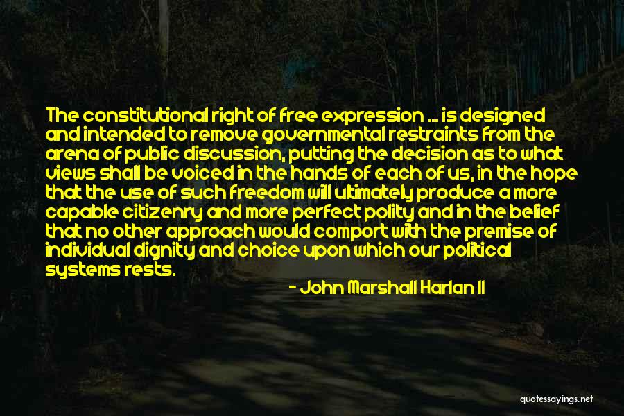 Devil Looks After His Own Quotes By John Marshall Harlan II Devil Looks After His Own Quotes By John Marshall Harlan II