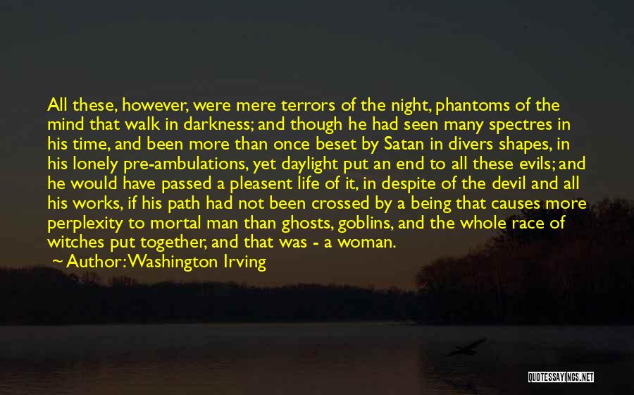 Devil Night Quotes By Washington Irving