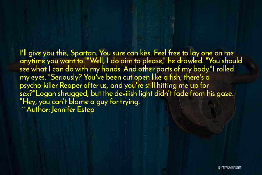 Devilish Eyes Quotes By Jennifer Estep
