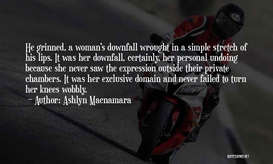 Devilish Woman Quotes By Ashlyn Macnamara