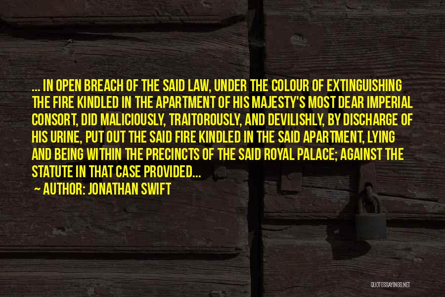 Devilishly Quotes By Jonathan Swift