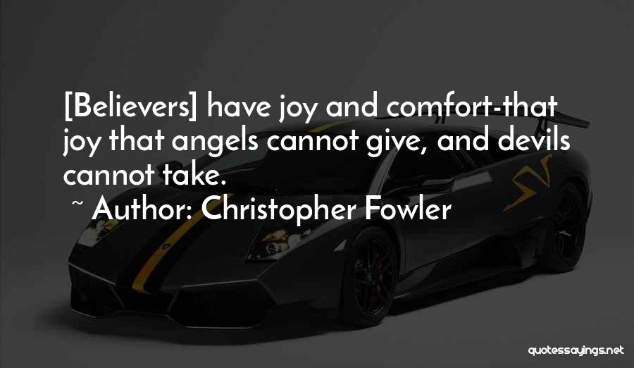 Devils And Angels Quotes By Christopher Fowler