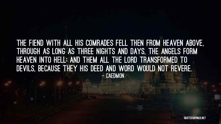 Devils Angel Quotes By Caedmon Devils Angel Quotes By Caedmon