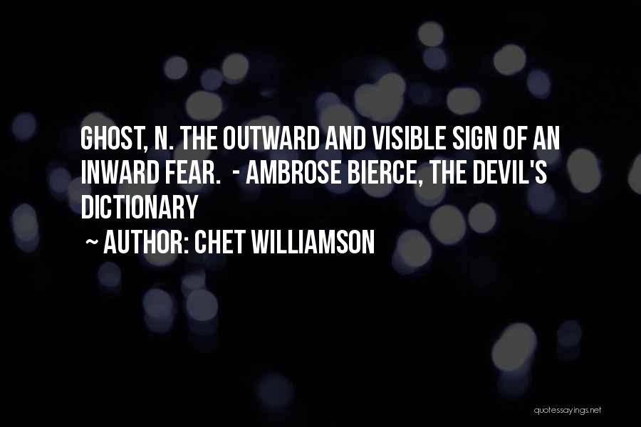 Devil's Dictionary Quotes By Chet Williamson