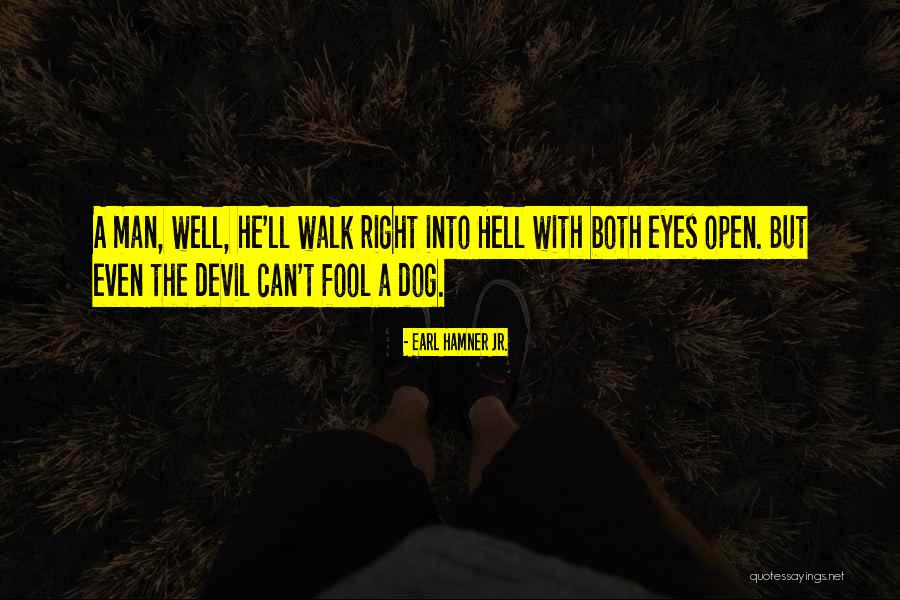Devil's Eyes Quotes By Earl Hamner Jr. Devil's Eyes Quotes By Earl Hamner Jr.