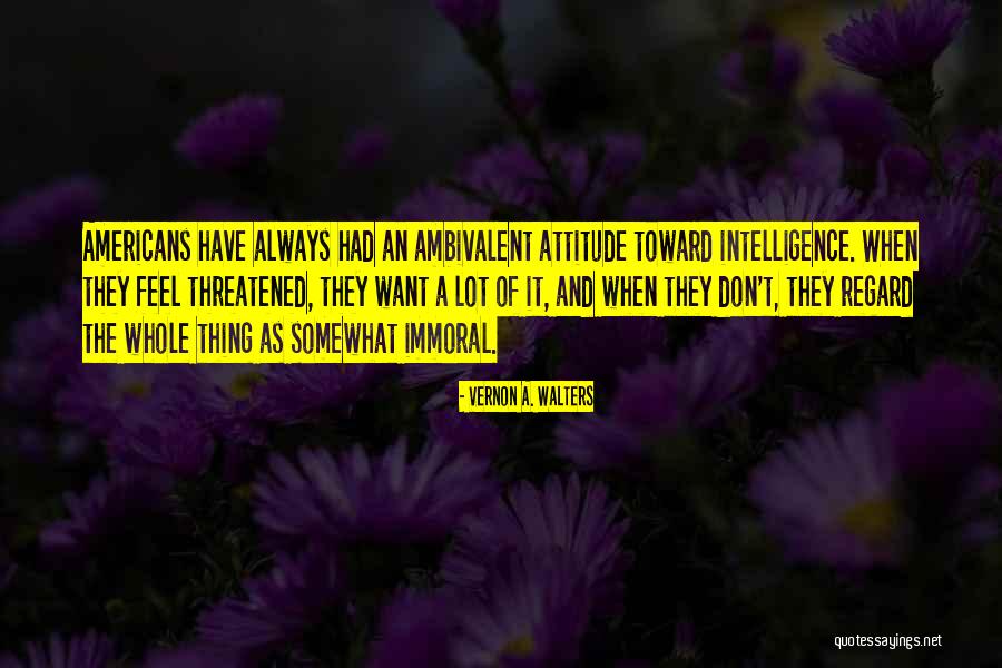 Devincenzo Consulting Quotes By Vernon A. Walters