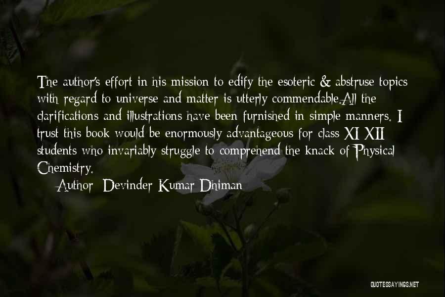 Devinder Kumar Dhiman Quotes 1995458